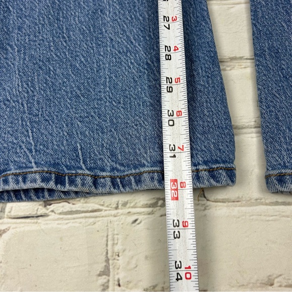 Zara flare leg ripped leg jeans, with some stretch - Picture 8 of 10